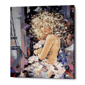 'Aromas of Paris' by Alexander Gunin, Canvas Wall Art,Size C Portrait