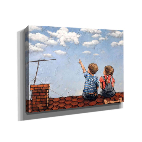 Image of 'Counting Clouds' by Alexander Gunin, Canvas Wall Art,Size C Landscape