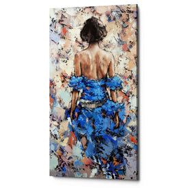 'Provence 2' by Alexander Gunin, Canvas Wall Art,Size 2 Portrait