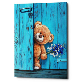 'Visitor' by Alexander Gunin, Canvas Wall Art,Size A Portrait