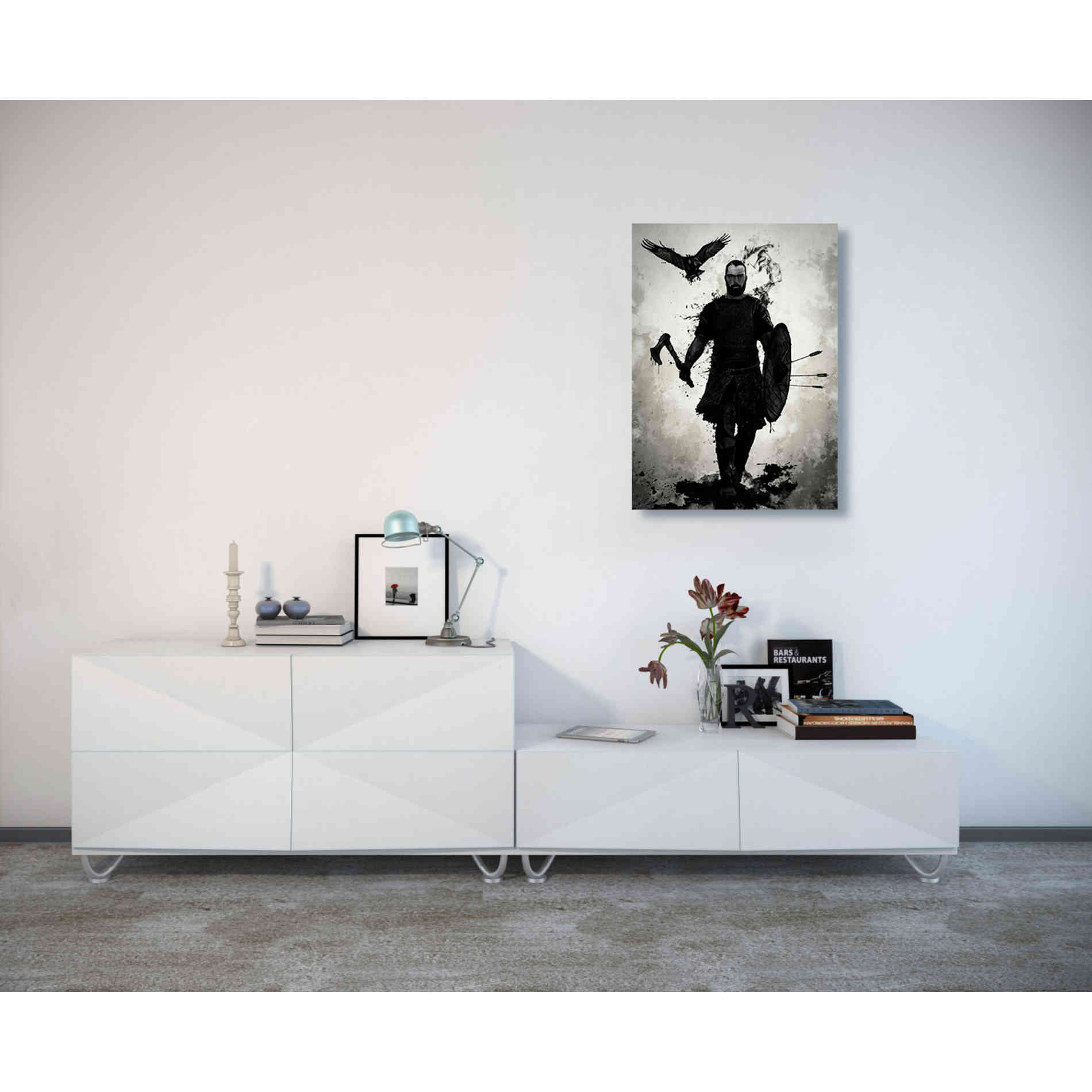 "To Valhalla" by Nicklas Gustafsson, Giclee Canvas Wall Art