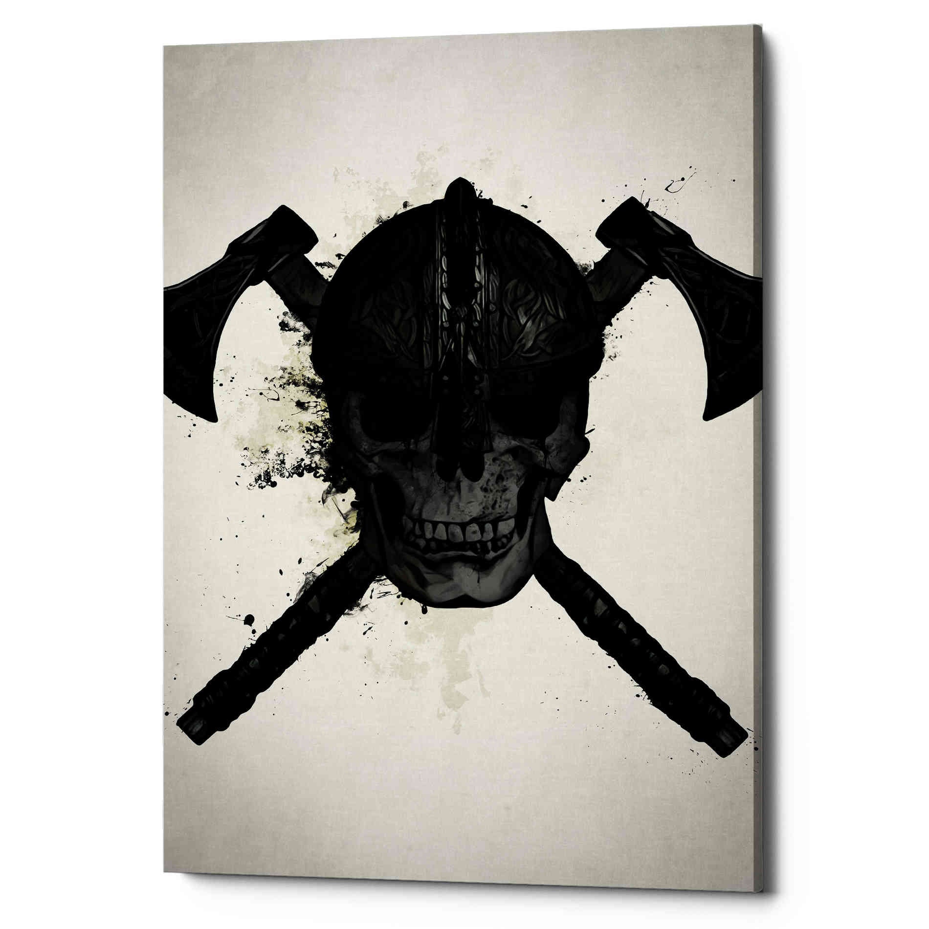 "Viking Skull" by Nicklas Gustafsson, Giclee Canvas Wall Art
