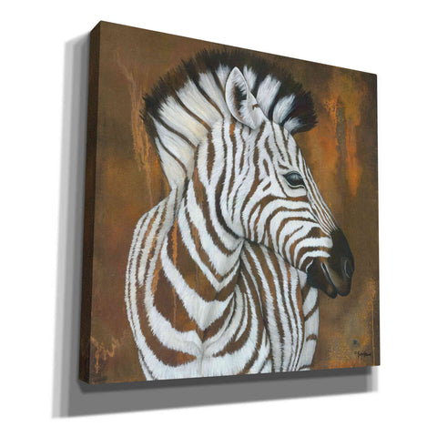 Image of 'Serengeti Rock Star' by Britt Hallowell, Canvas Wall Art,Size 1 Square