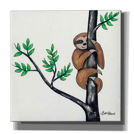 'Slo-Mo Fun I' by Britt Hallowell, Canvas Wall Art,Size 1 Square