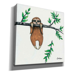 'Slo-Mo Fun II' by Britt Hallowell, Canvas Wall Art,Size 1 Square