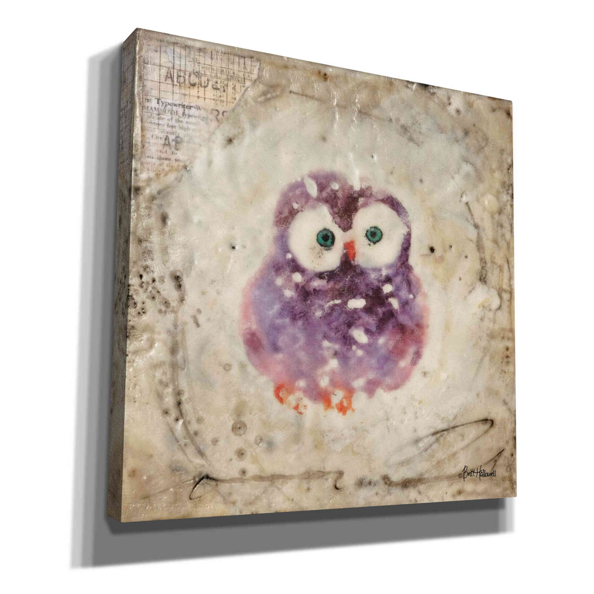 'The Wonder Years III' by Britt Hallowell, Canvas Wall Art,Size 1 Square