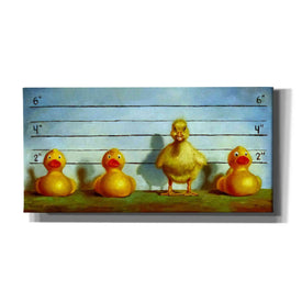 'The Big Lineup' by Lucia Heffernan, Canvas Wall Art,Size 2 Landscape