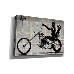 'Get Your Motor Running' by Loui Jover, Canvas Wall Art,Size A Landscape