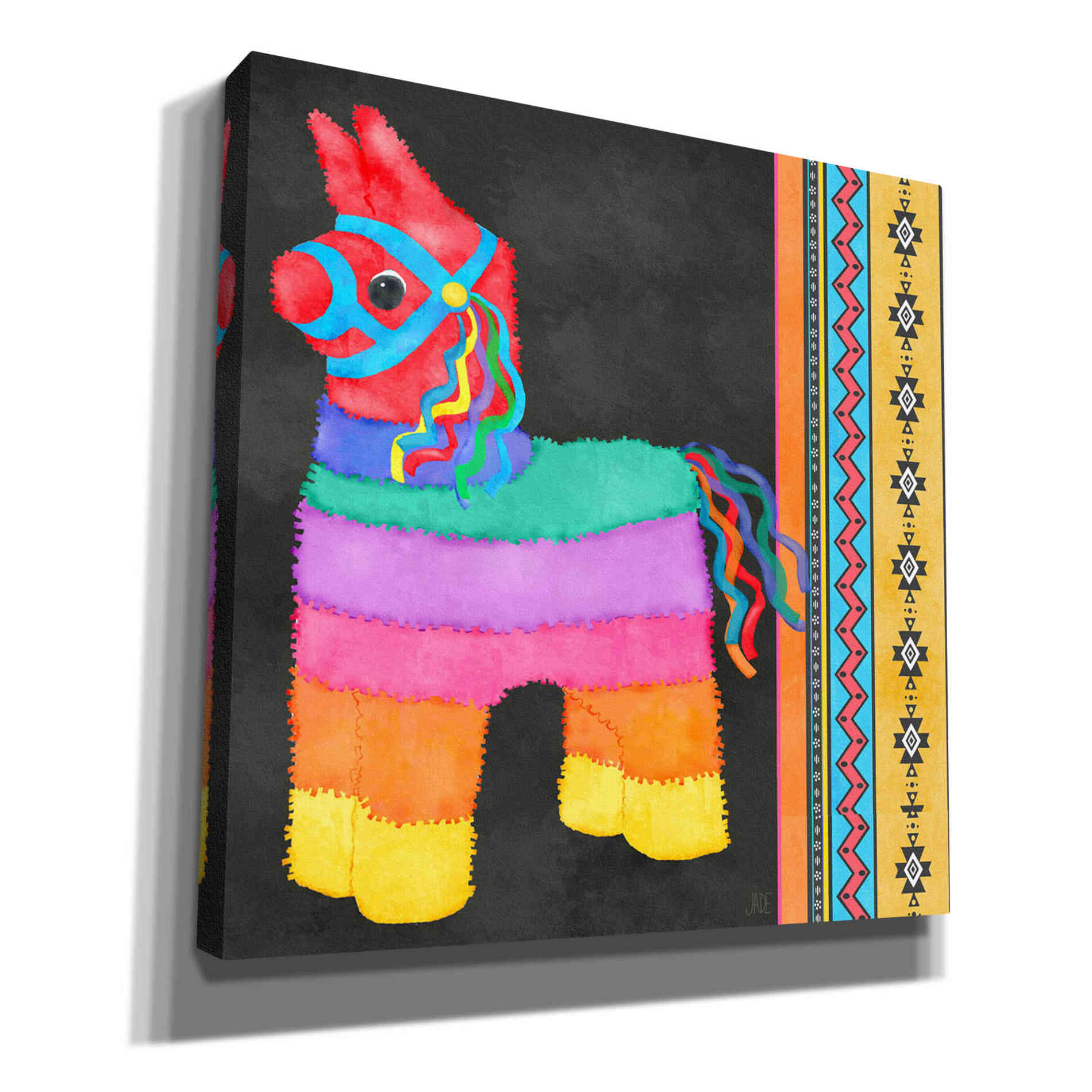 'Piñata Party I' by Jade Reynolds Giclee Canvas Wall Art