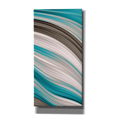 Image of 'Aqua Sweep II' by James Burghardt Giclee Canvas Wall Art