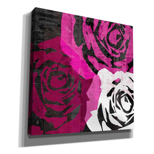 'Bloomer Squares VI' by James Burghardt Giclee Canvas Wall Art