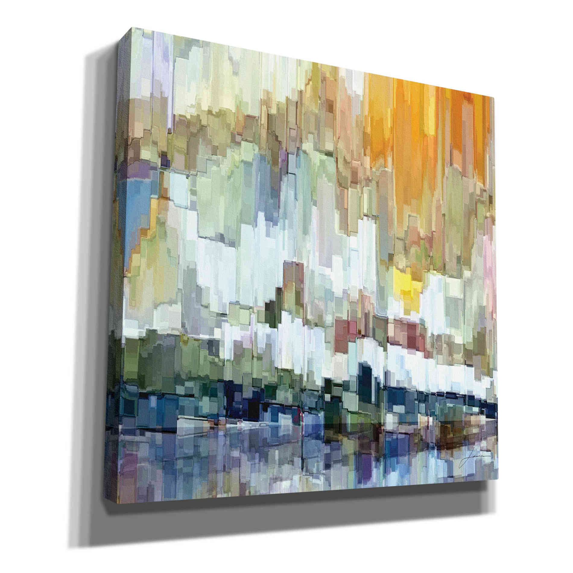 'Glacier Bay II' by James Burghardt Giclee Canvas Wall Art