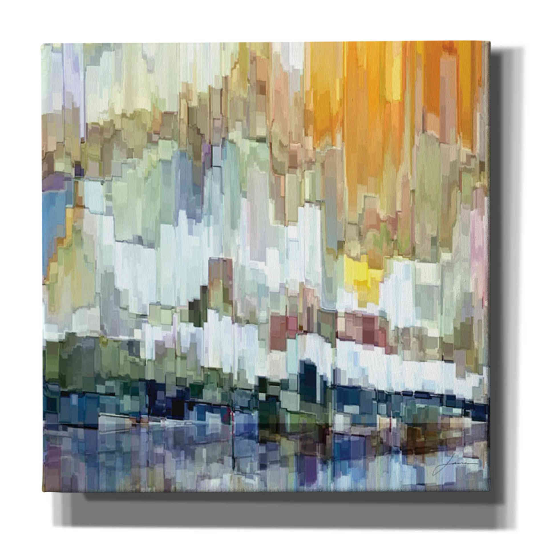 'Glacier Bay II' by James Burghardt Giclee Canvas Wall Art