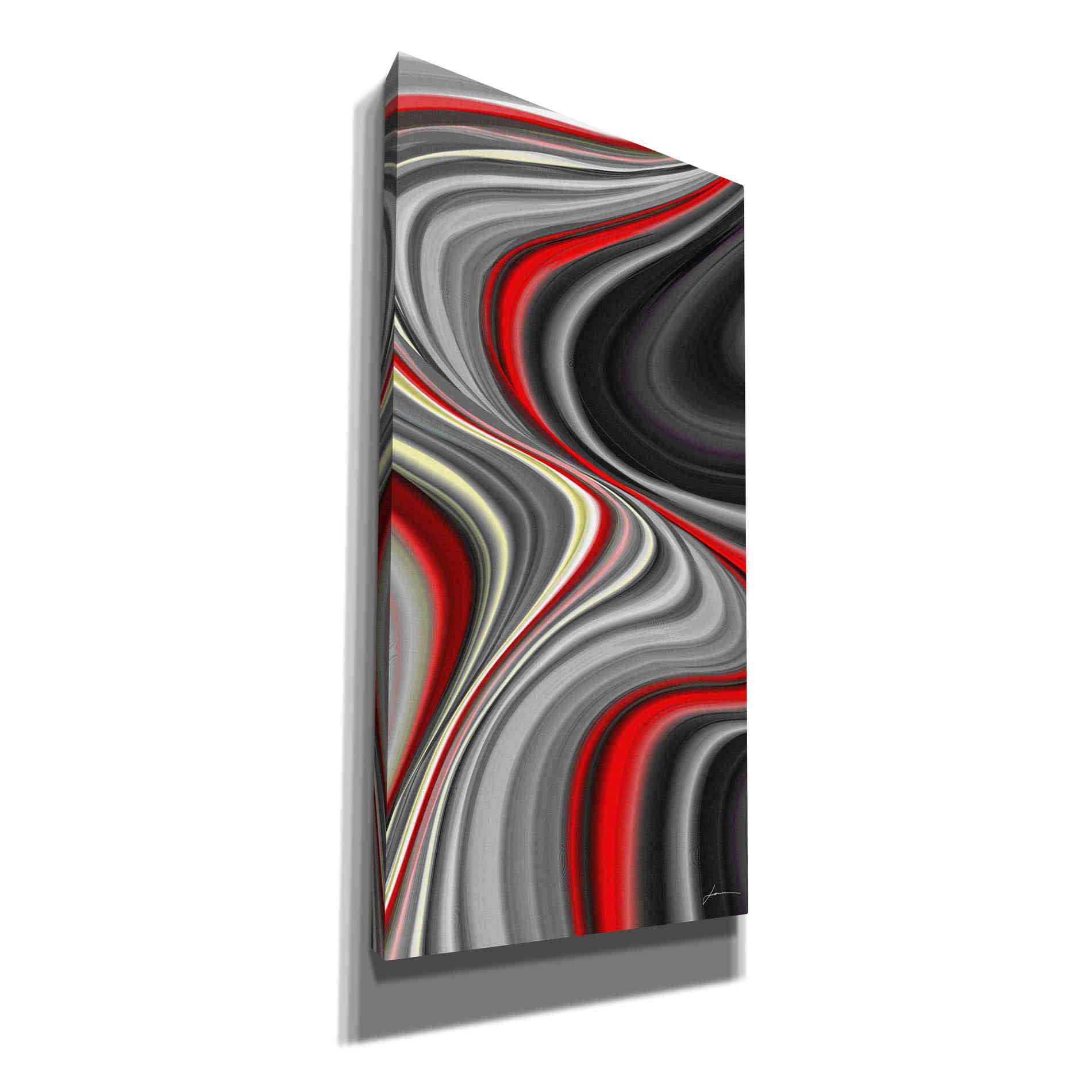 'Smoke Screen I' by James Burghardt Giclee Canvas Wall Art
