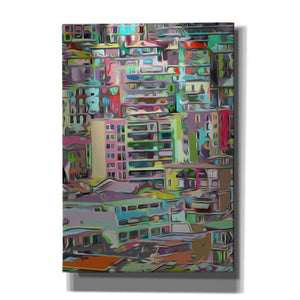 'Stack III' by James Burghardt Giclee Canvas Wall Art