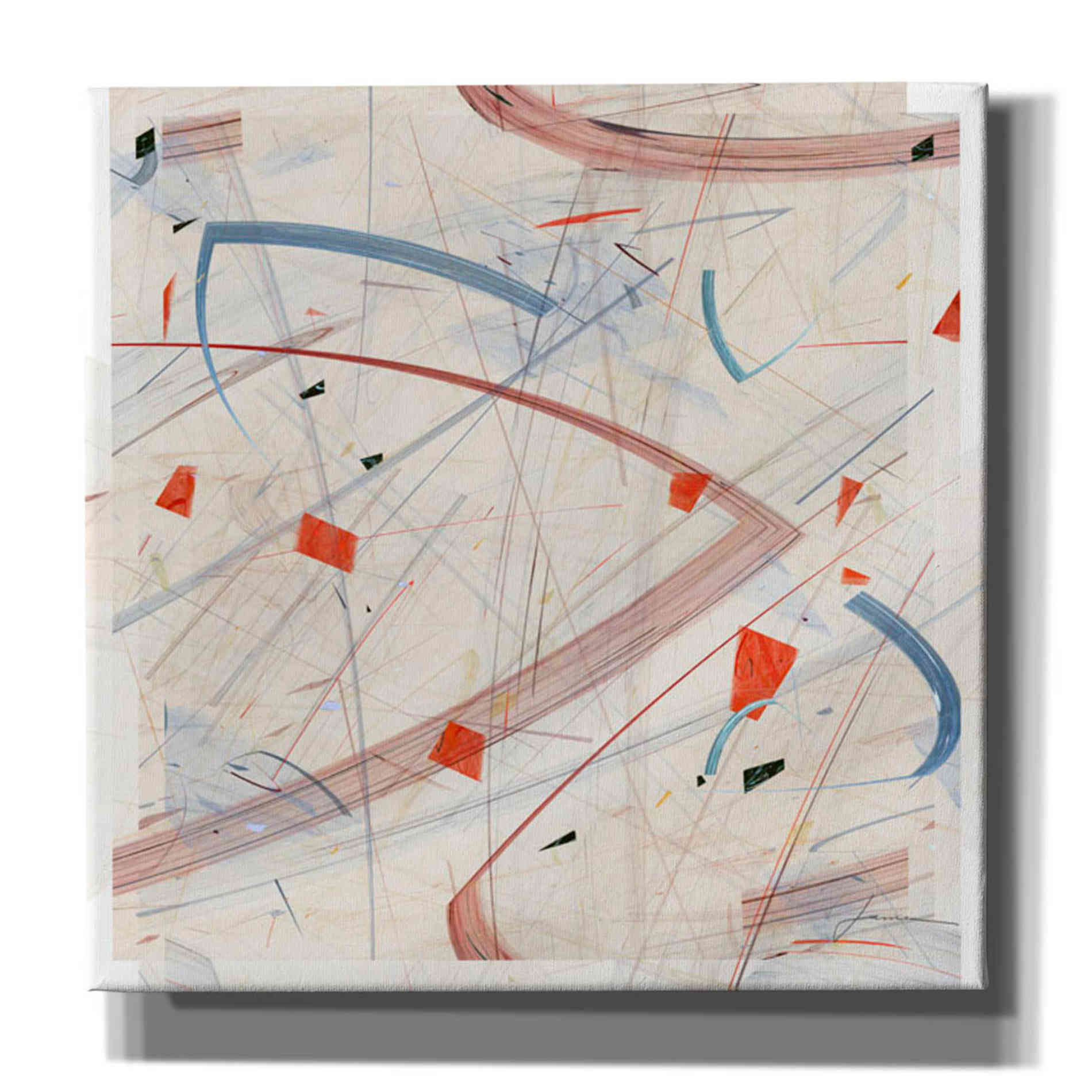 'Vectora Panel II' by James Burghardt Giclee Canvas Wall Art