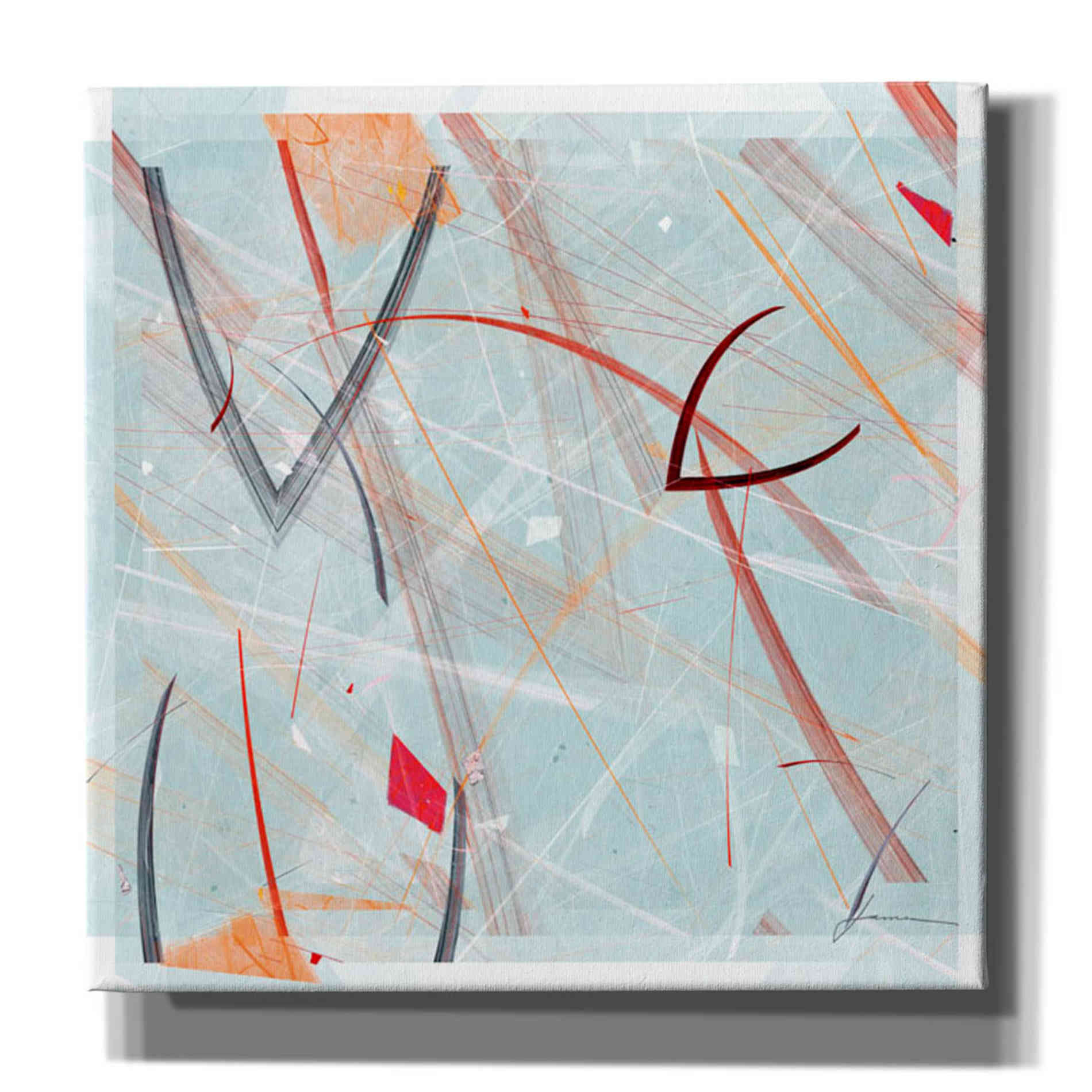 'Vectora Panel III' by James Burghardt Giclee Canvas Wall Art