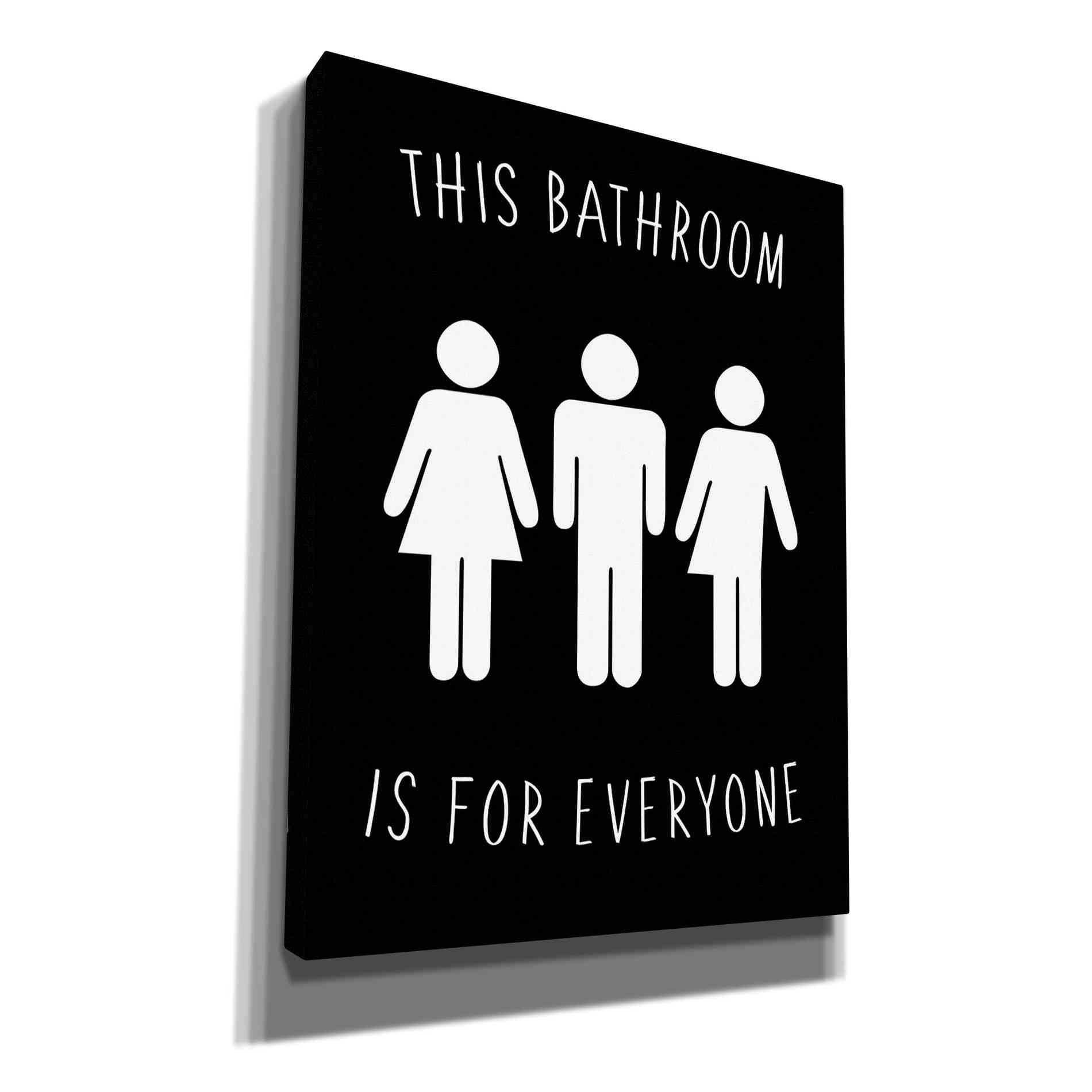 'Human Bathroom I' by Jarman Fagalde Giclee Canvas Wall Art