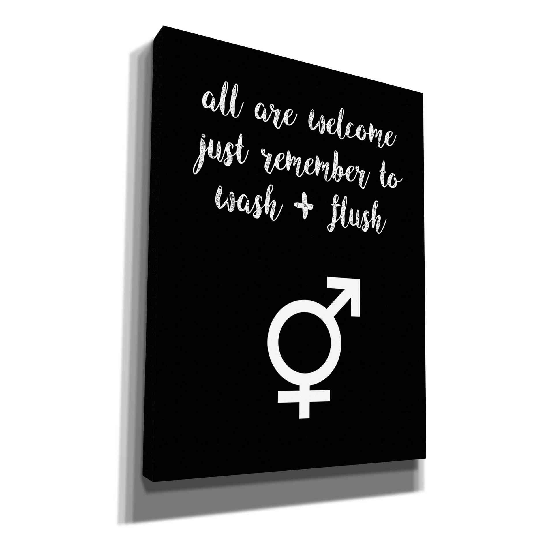 'Human Bathroom III' by Jarman Fagalde Giclee Canvas Wall Art