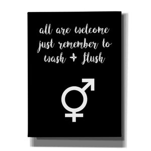 'Human Bathroom III' by Jarman Fagalde Giclee Canvas Wall Art