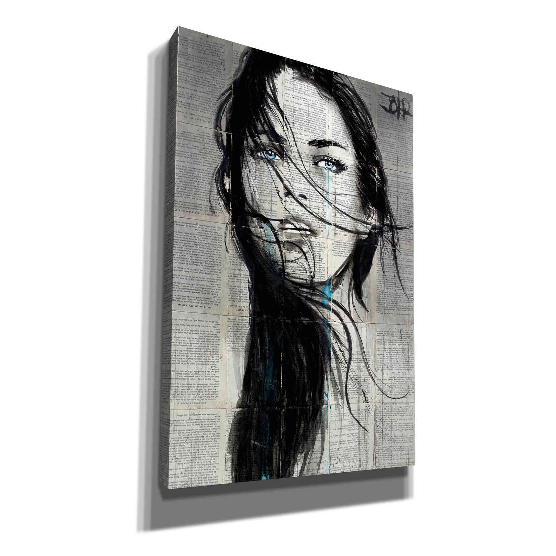 'Apache' by Loui Jover, Canvas Wall Art