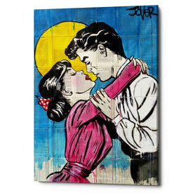 'Love Moon Pop' by Loui Jover, Canvas Wall Art