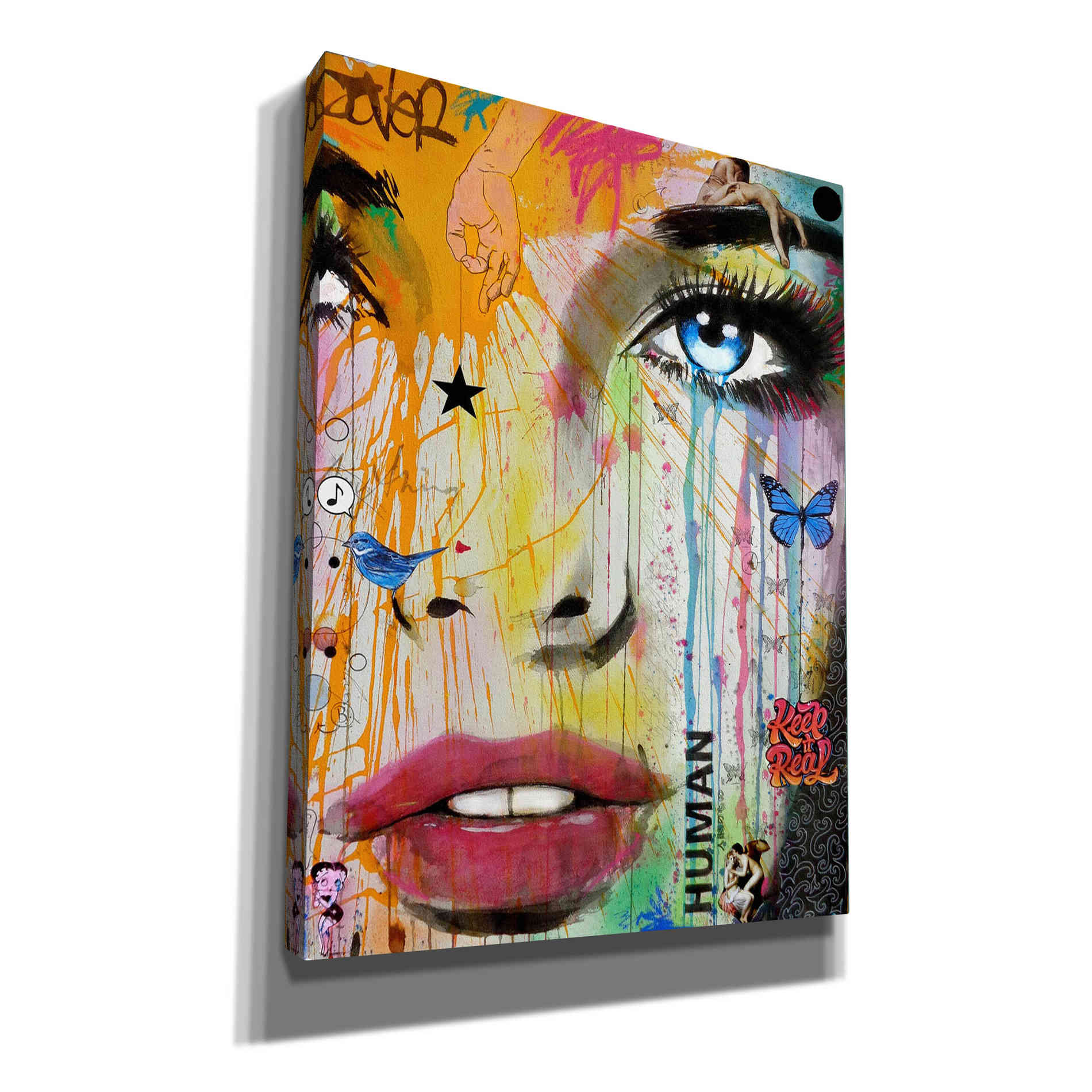 'Reality' by Loui Jover, Canvas Wall Art