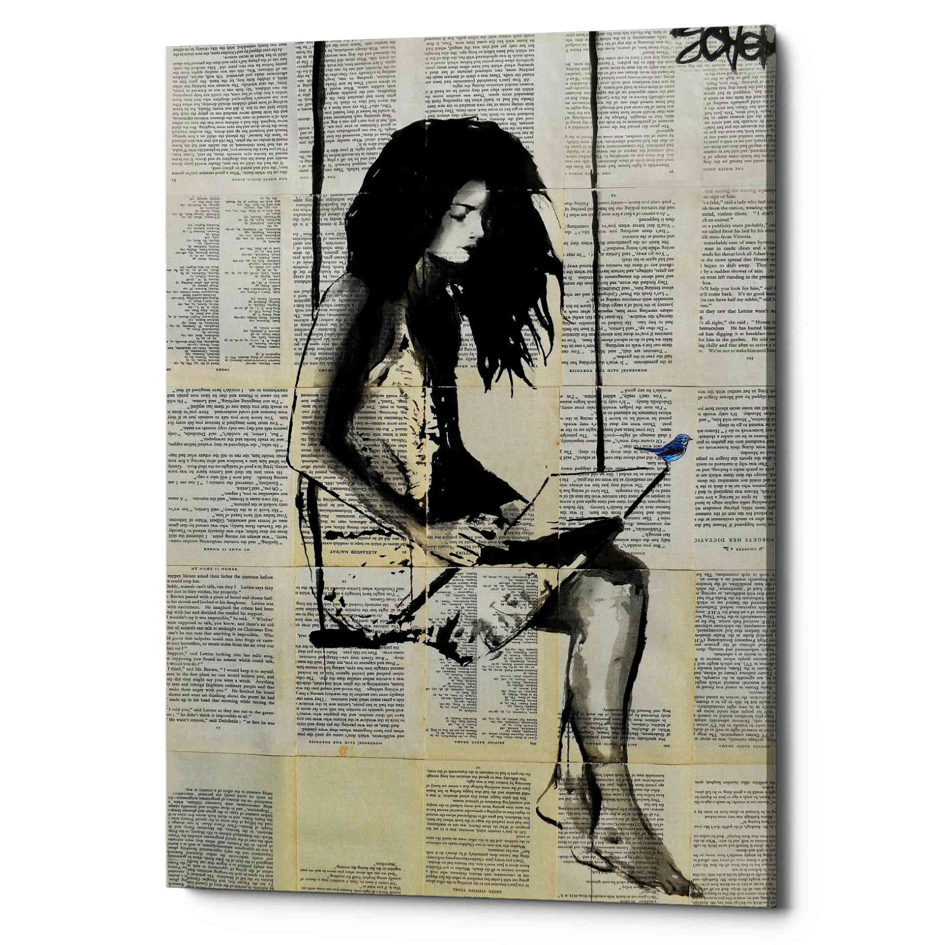 'Spell' by Loui Jover, Canvas Wall Art