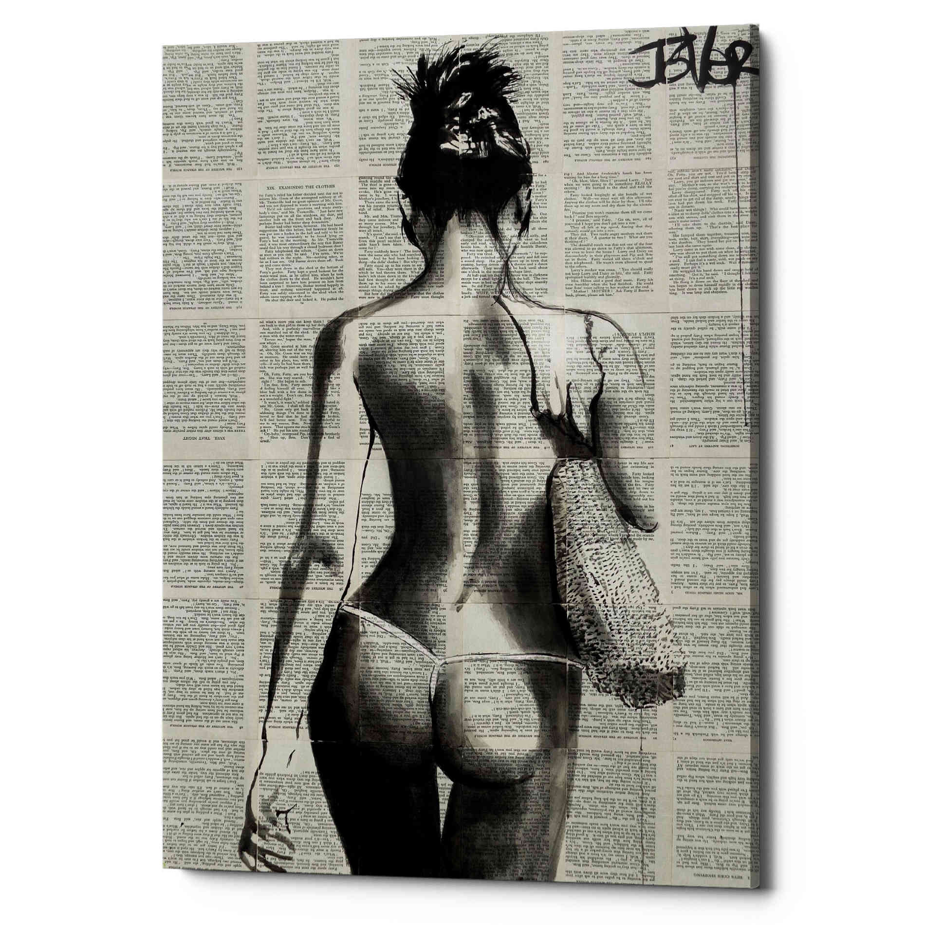 'Summertime' by Loui Jover, Canvas Wall Art