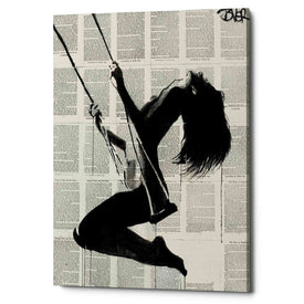 'The Lightness of Being Again' by Loui Jover, Canvas Wall Art
