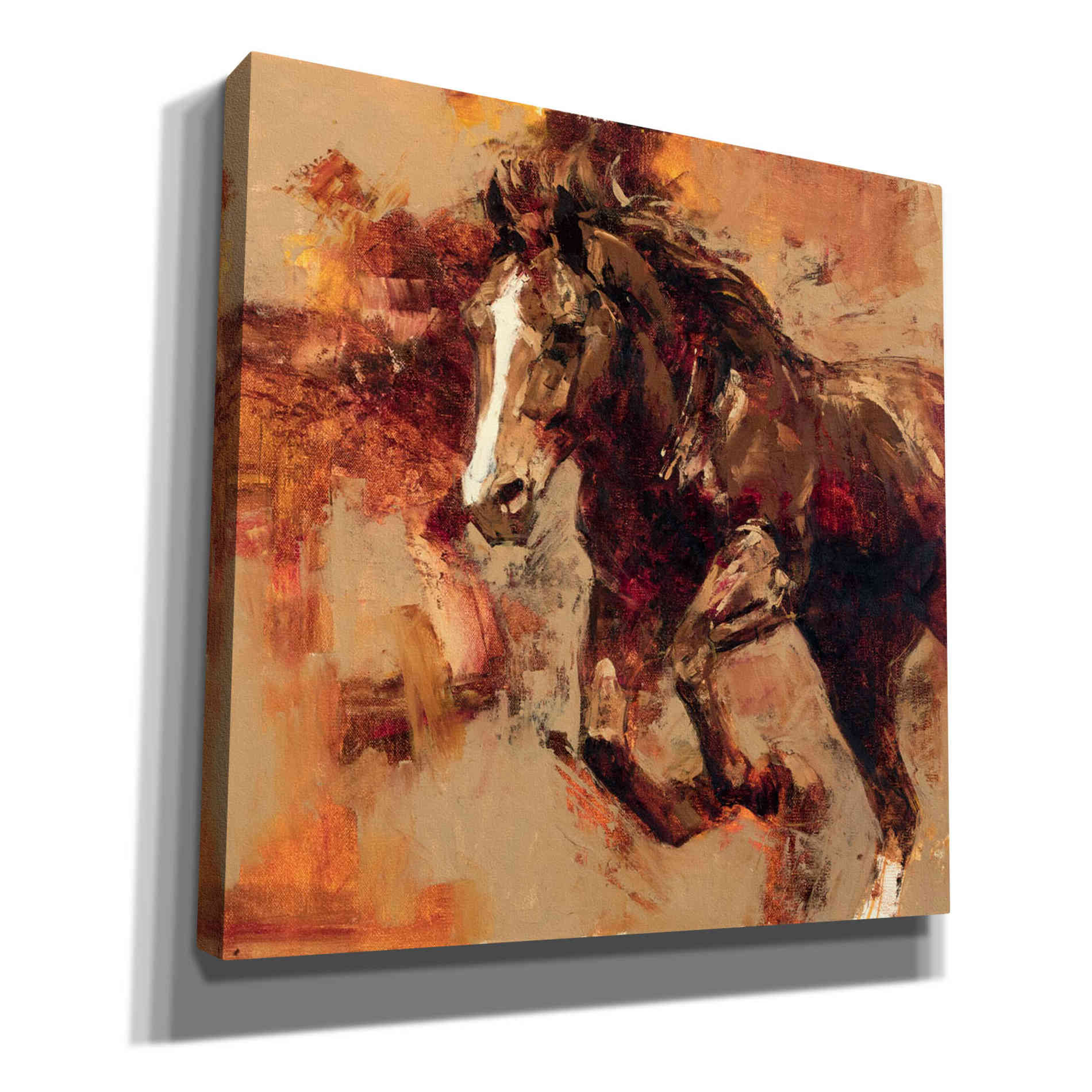 'Earth, Wind, Fire' by Julie T. Giclee Canvas Wall Art