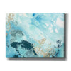 'Aqua Wave Form II' by June Erica Giclee Canvas Wall Art