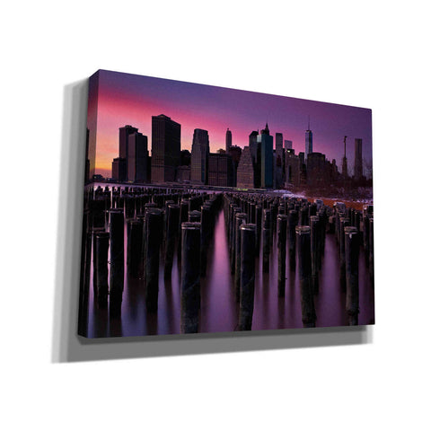 Image of 'Manhattan Glow' by Katherine Gendreau, Giclee Canvas Wall Art
