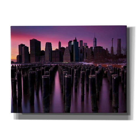 Image of 'Manhattan Glow' by Katherine Gendreau, Giclee Canvas Wall Art
