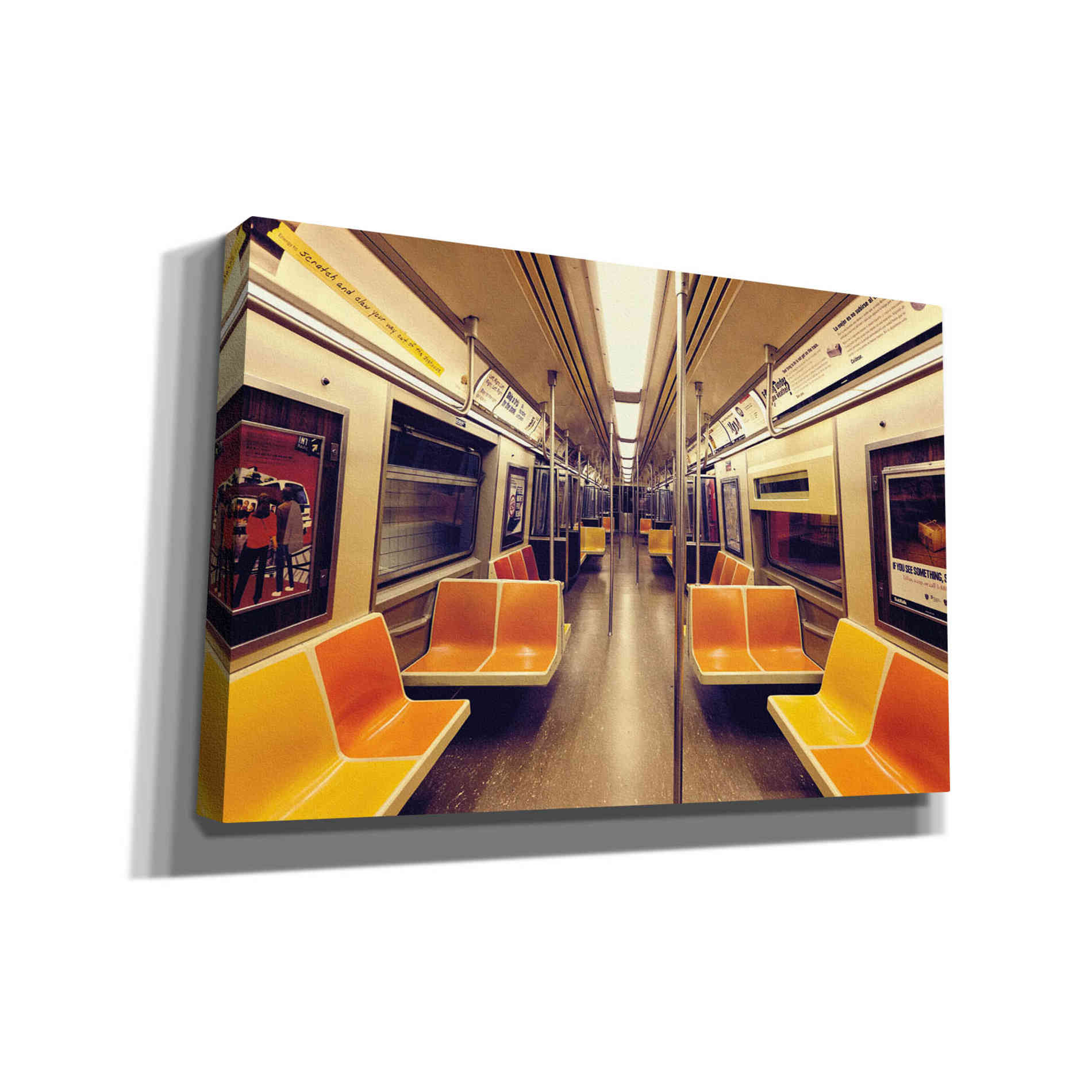 'Soul Train' by Katherine Gendreau, Giclee Canvas Wall Art