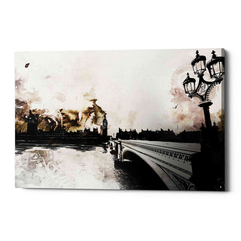Image of 'The Thames' by Jonathan Lam, Giclee Canvas Wall Art