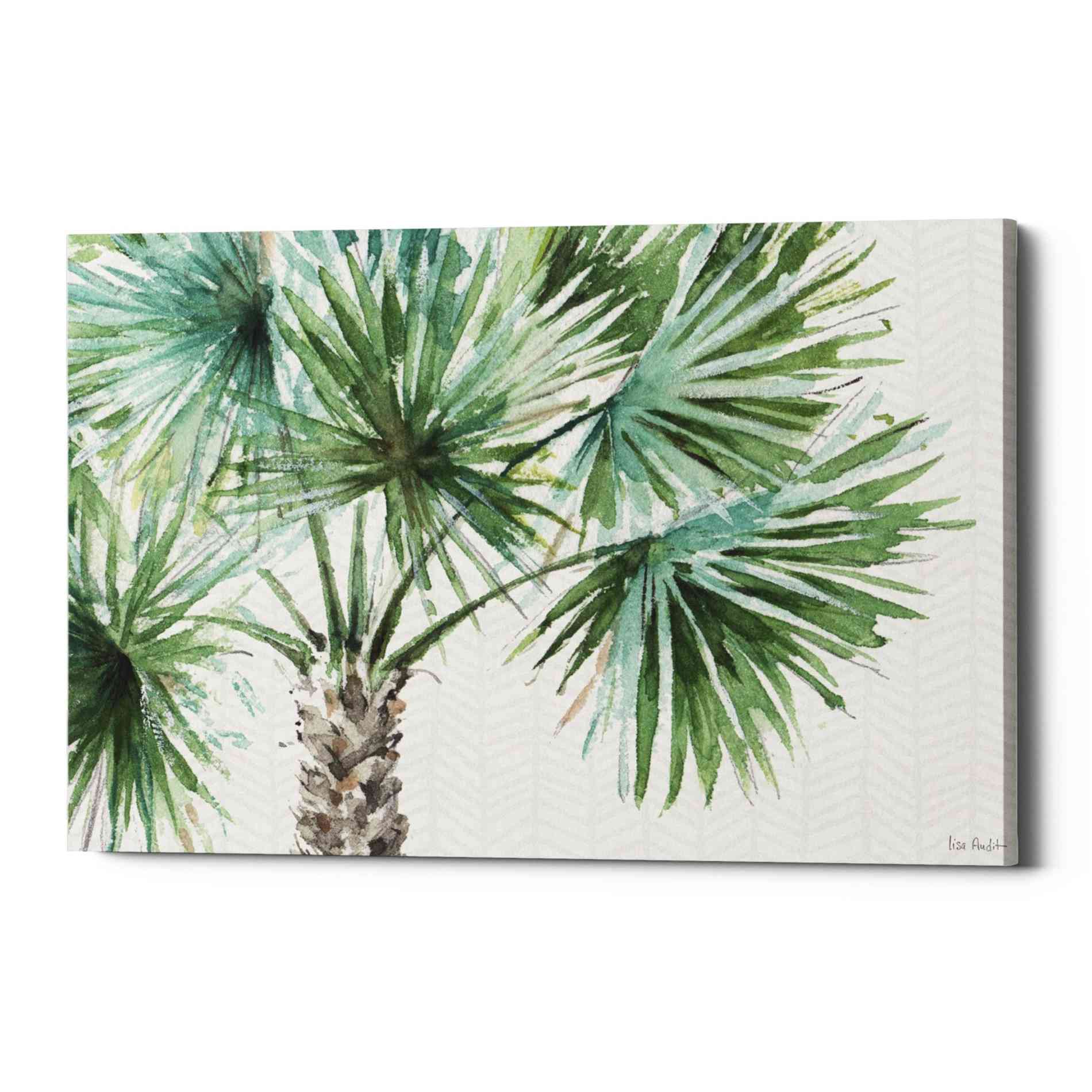 'Mixed Greens I' by Lisa Audit, Canvas Wall Art