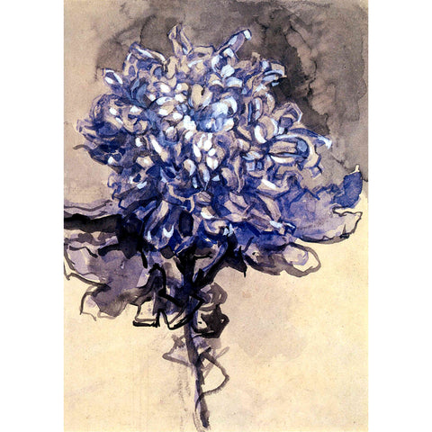 Image of 'Chrysanthemum' by Piet Mondrian Canvas Wall Art