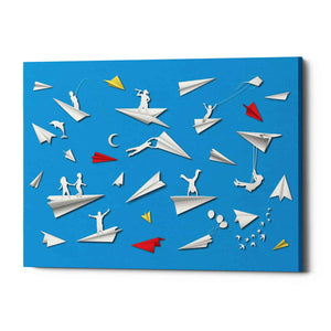 'Paper Planes' Canvas Wall Art
