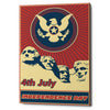 'Independence Day Rushmore' Canvas Wall Art