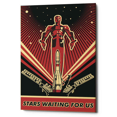 Image of 'Stars' Canvas Wall Art
