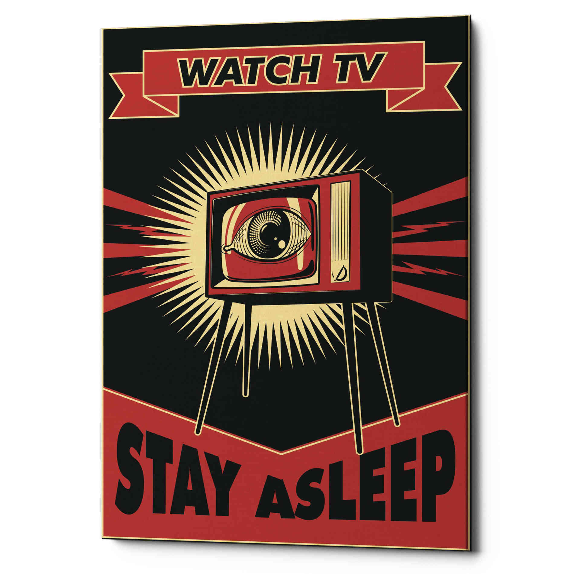 'TV' Canvas Wall Art