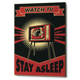 'TV' Canvas Wall Art