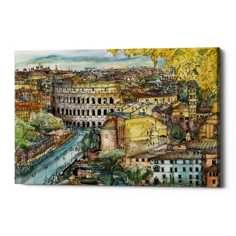 Image of 'European Afternoon III' by Melissa Wang Giclee Canvas Wall Art