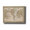 'Mitchell's World Map' by Mitchell Giclee Canvas Wall Art