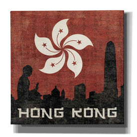 'Hong Kong' by Moira Hershey, Canvas Wall Art