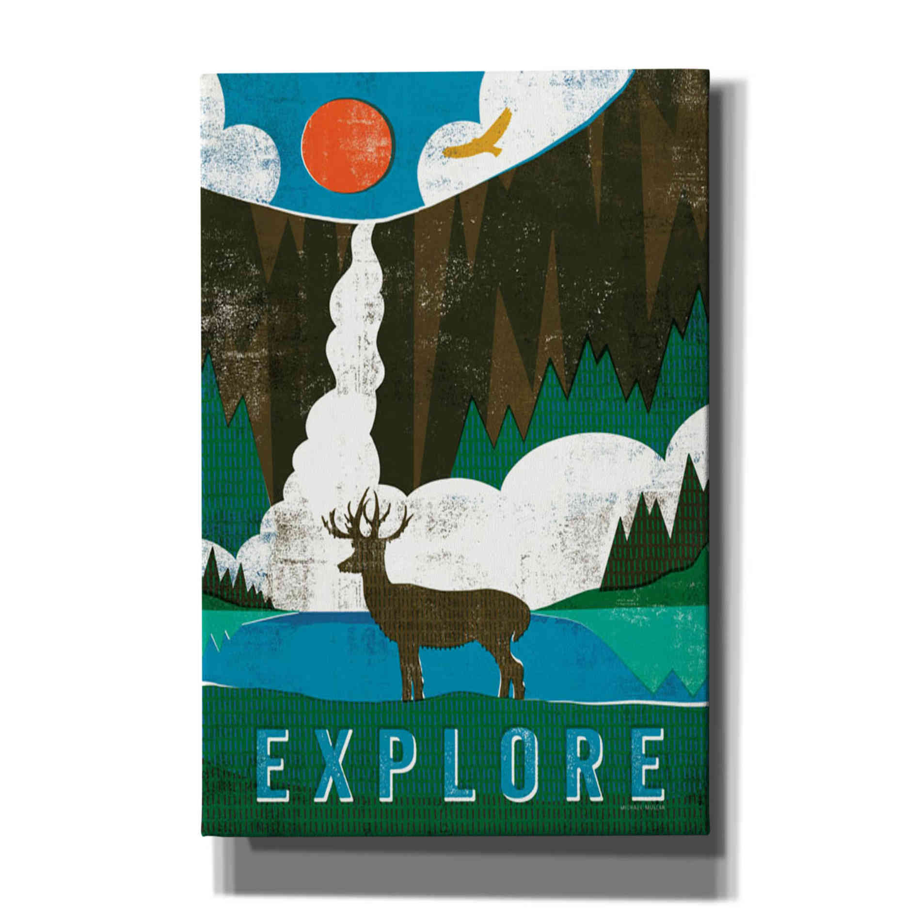 'Big Sky II' by Michael Mullan, Canvas Wall Art