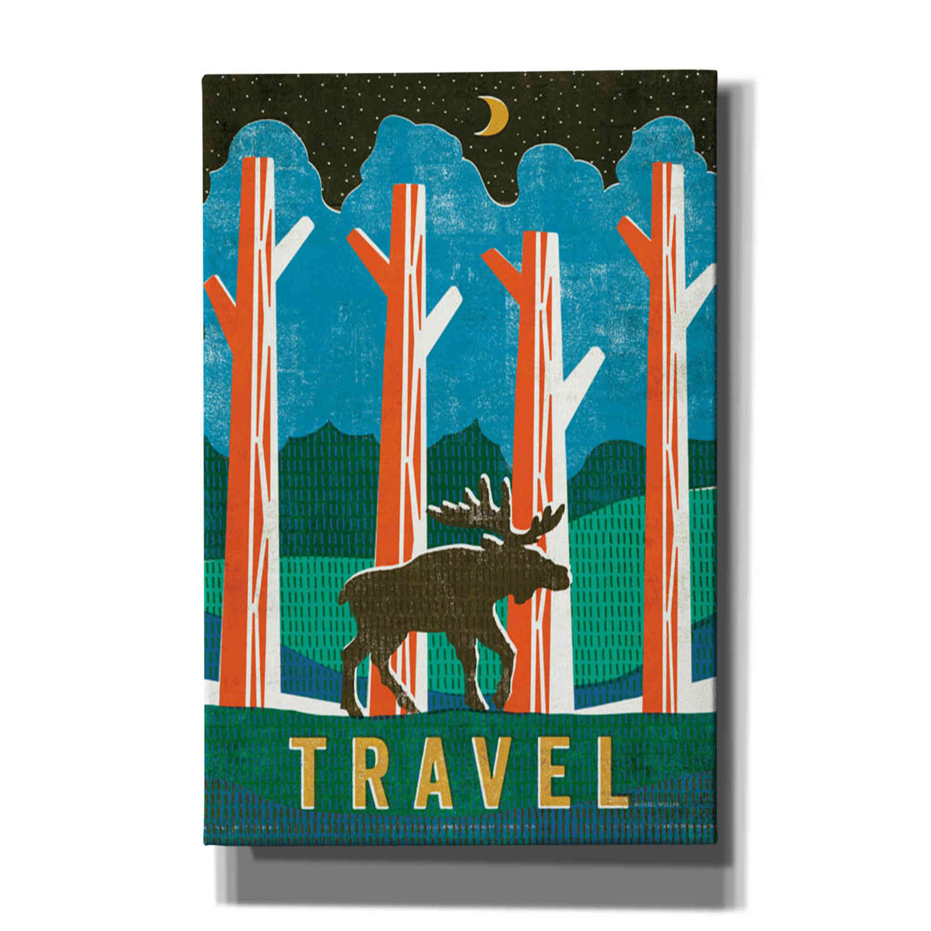 'Big Sky III' by Michael Mullan, Canvas Wall Art