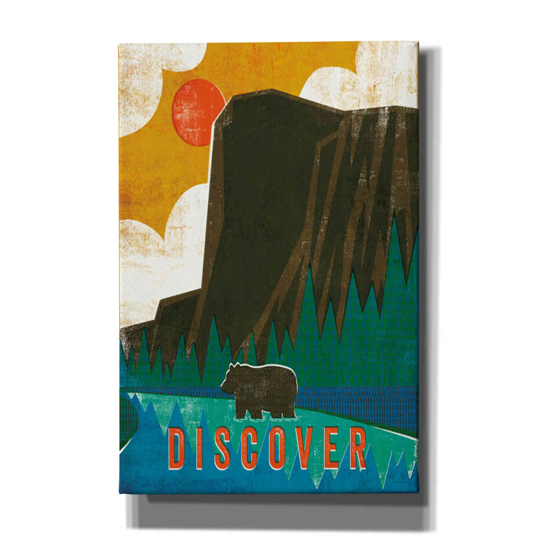 'Big Sky IV' by Michael Mullan, Canvas Wall Art