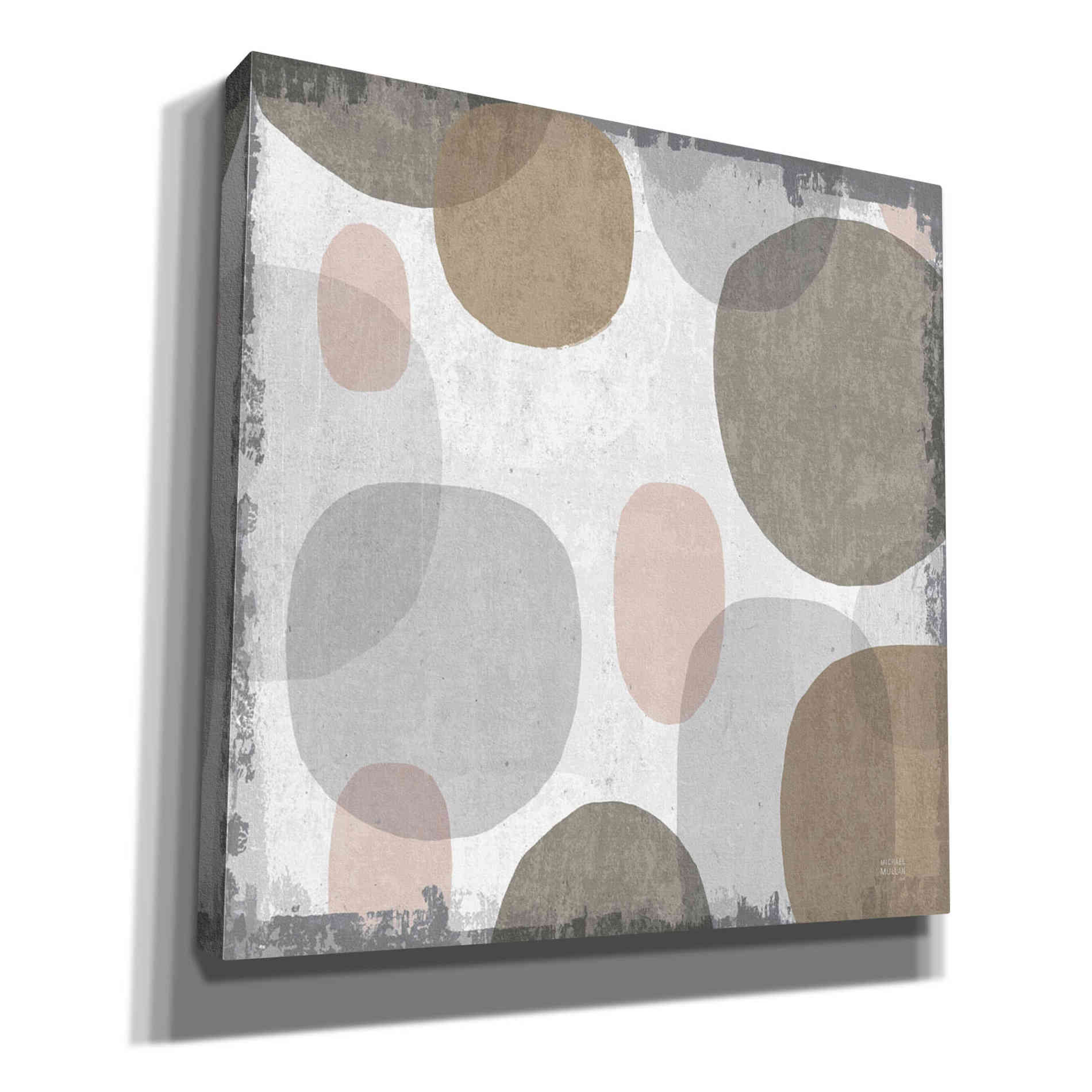 'Pastel Drips I' by Michael Mullan, Canvas Wall Art